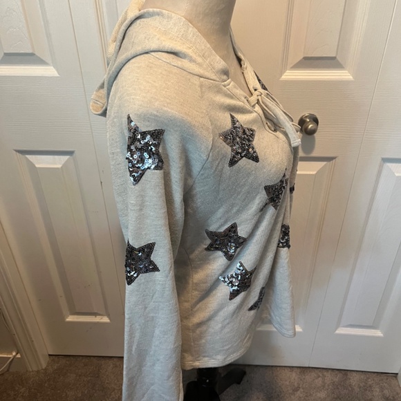 INC size S  sequins top - Picture 11 of 13